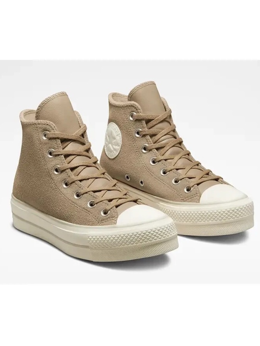 CONVERSE Chuck Taylor All Star Lift Platform Suede - Size 7